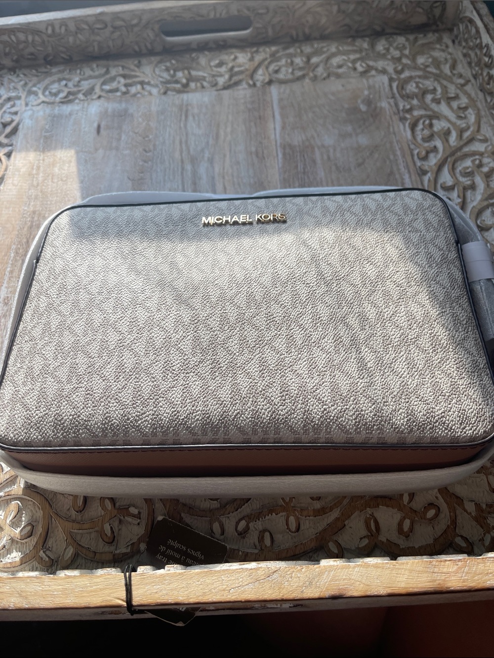 Michael Kors Vanilla Crossbody Bag